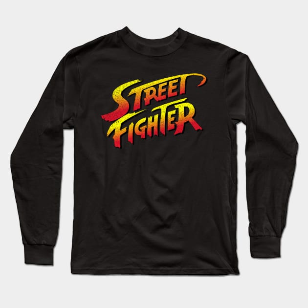 Street Fighter Long Sleeve T-Shirt by Super Retro City